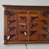 14 Gun Cherry Pistol Display