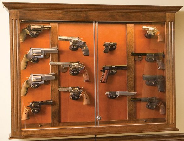 Pistol Wall Displays