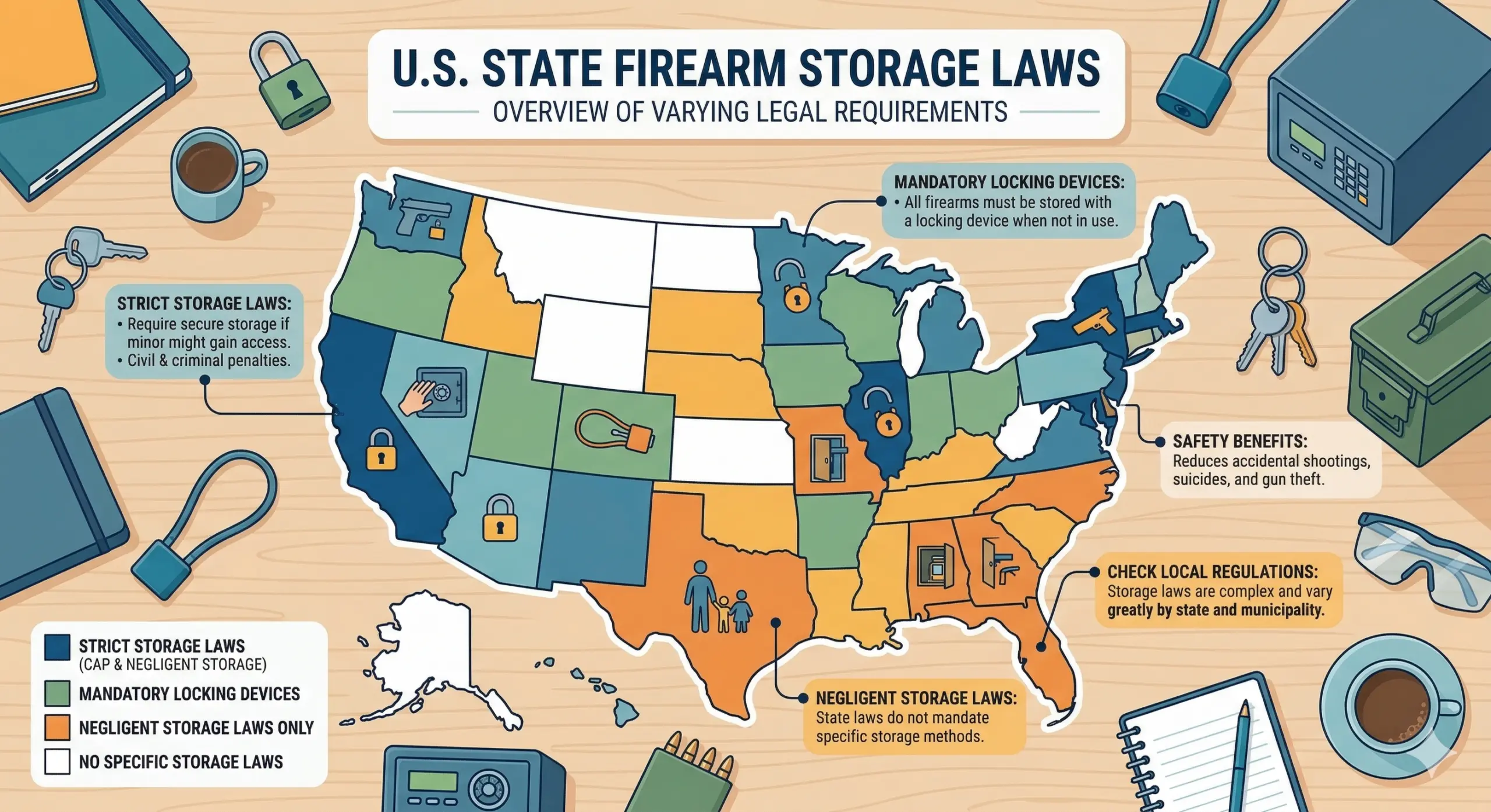 Safe and Legal Display of Firearms at Home